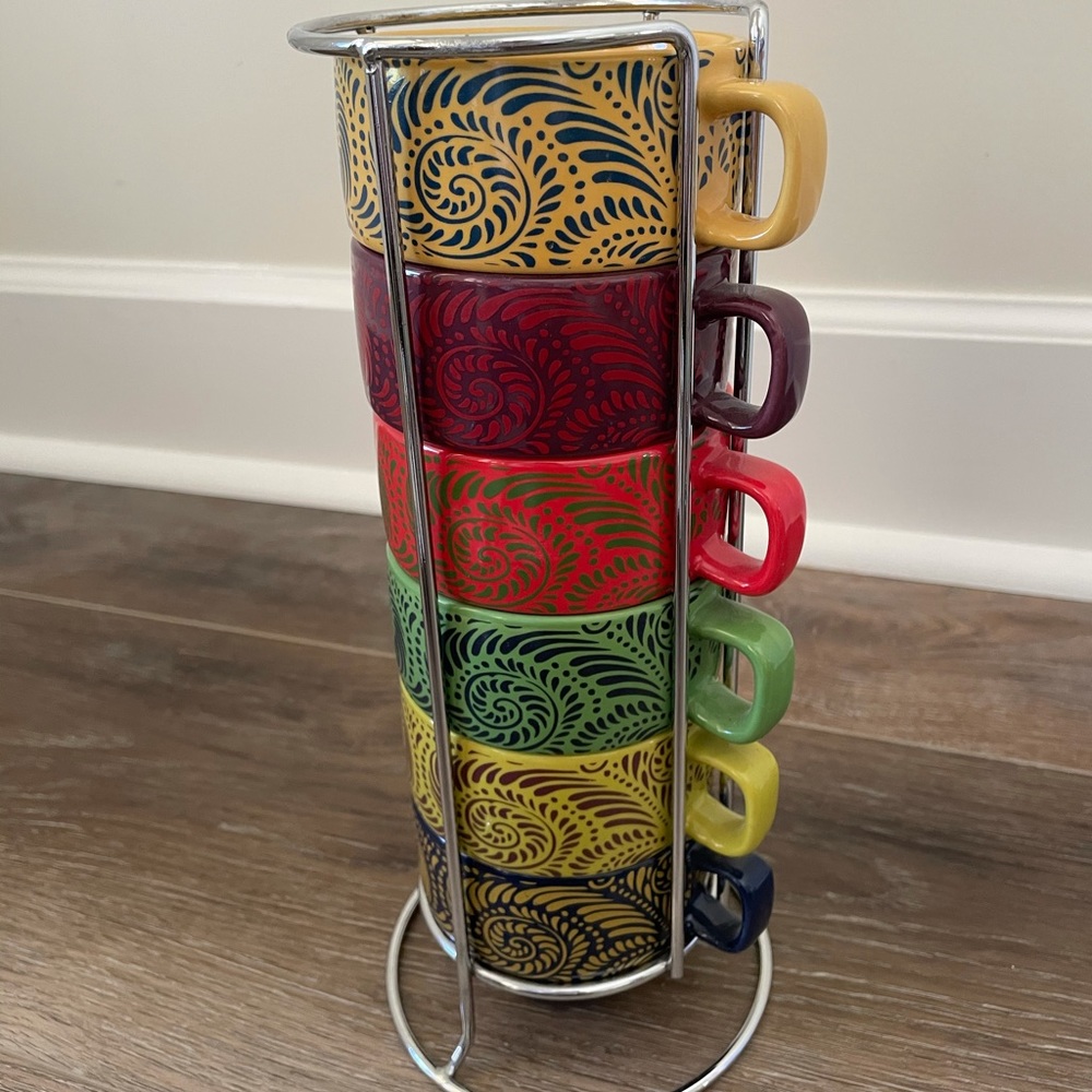 World Market coffee mugs
